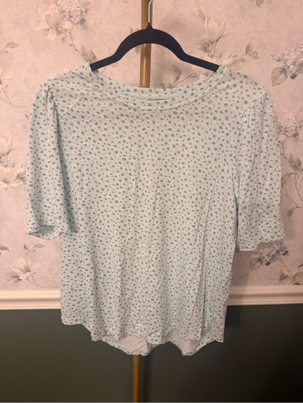 Democracy Light Blue Short Sleeve Printed Tee